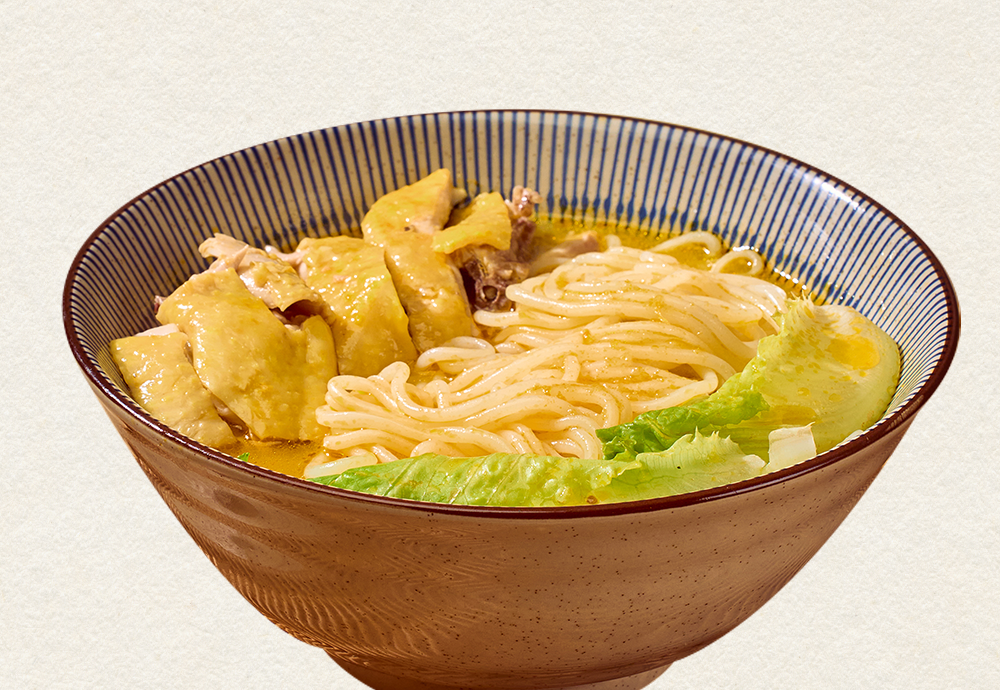 金汤鸡肉米粉