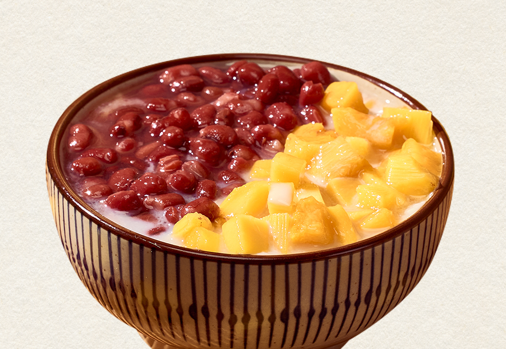 芒果红豆冰